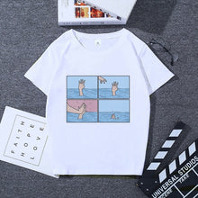 Load image into Gallery viewer, My Depression My Brain My Anxiety Letter Print Pink T Shirt Spoof Personality Vogue New Harajuku Casual Loose Women Top Clothing
